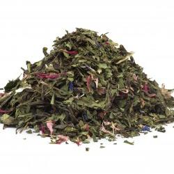 SENCHA Z KONOPI I WERBENĄ - zielona herbata