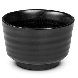 TRADYCYJNA JAPOŃSKA MISKA DO MATCHY CZARNA - CHAWAN