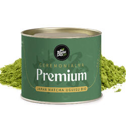 Premium Ceremonialna Japan Matcha Bio - puszka prezentowa 40g