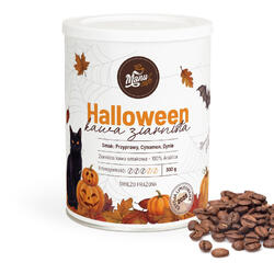 Halloweenowa kawa ziarnista - puszka prezentowa 300 g